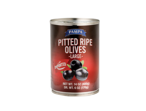 Pampa Pitted Ripe Olives Large