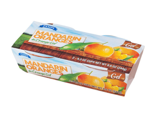 Mandarin Oranges in Orange Gel