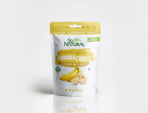 So Natural Freeze Dried Banana Crisps