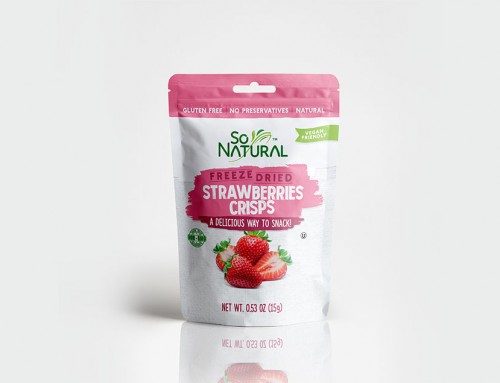 So Natural Freeze Dried Strawberries Crisps