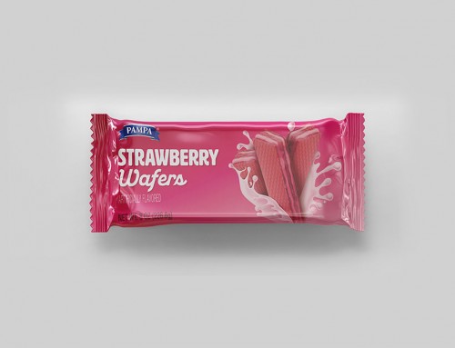Pampa Strawberry Wafers