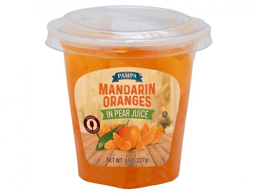 Mandarin Oranges (JCE) Cup 12 x 8oz
